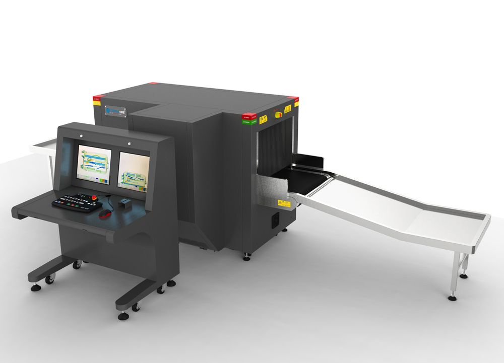 CSD-DB6550雙源雙視角多能量通道式安全檢查設備